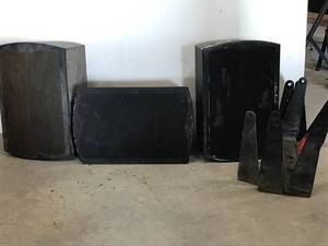 lot 334 image: Tannoy Outdoor Speakers, 3 with Mounts