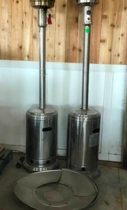lot 373 image: Intertek Propane Gas Outdoor Heater, Model HSS-A-SS, 2 total