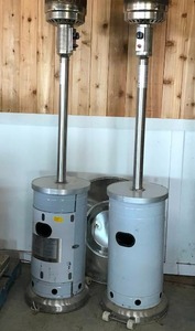 lot 374 image: Propane Gas Outdoor Heater, Model NCZH-G-KMZMSS, 2 total