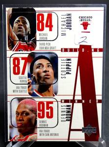 lot 2 image: Michael Jordan Chicago Bulls Upper Deck Building A Winner 199697 #139 NRMT
