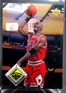 lot 6 image: MICHAEL JORDAN, 1993-94 UD BREAKAWAY THREATS #438, BULLS