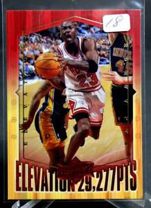 lot 18 image: 1999 Upper Deck Athlete of the Century Elevation 29,277 PTS Michael Jordan #EL10