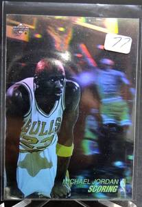 lot 77 image: 1991-92 Upper Deck Award Winner Holograms #AW1 Michael Jordan Bulls