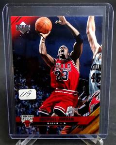 lot 119 image: 2005-06 UPPER DECK - MICHAEL JORDAN (GOAT) CARD #23 - MT