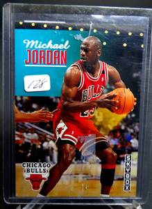lot 128 image: 1992-93 SkyBox Michael Jordan Chicago Bulls # 31