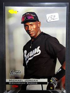lot 132 image: Michael Jordan #1 (1994 Classic Minor League) Birmingham Barons