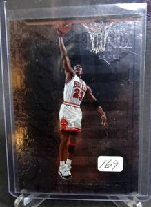 lot 169 image: 1995 Upper Deck Basketball Special Edition Michael Jordan #SE100 Great Card