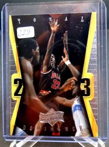 lot 229 image: MICHAEL JORDAN 1999 UD Athlete of the Century TOTAL DOMINANCE Card # TD18 $$$