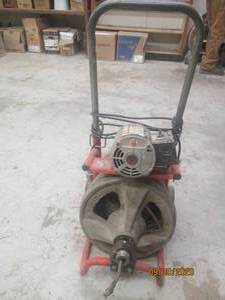 lot 237 image: RIDGID&nbsp K-400 DRUM MACHINE&nbsp