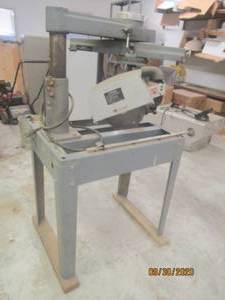 lot 254 image: ROCKWELLDELTA WOODWORKING RADIAL ARM SAW C48YZFT-241&nbsp