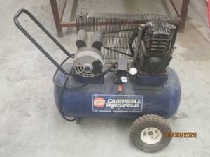 lot 279 image: CAMPBELL HAUSFELD COMPRESSOR &nbsp&nbsp BTM56RB34D2M