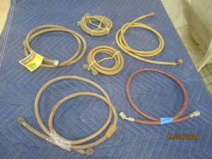 lot 299 image: TOTAL OF 6 REFRIGERATION HOSES&nbsp
