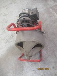 lot 300 image: EMERSON DRAIN CLEANER DRUM MACHINE S55KXLHN-6171