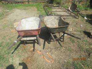 lot 332 image: 2 WHEEL BARRELS