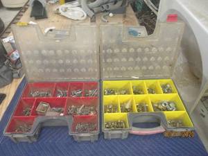lot 344 image: 2 PARTS BOXES WITH CONTENTS&nbsp