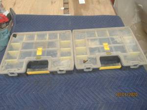 lot 345 image: 2 PARTS BOXES WITH CONTENTS&nbsp