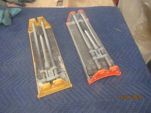 lot 357 image: 2 TILE CUTTERS