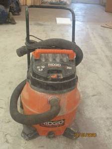 lot 374 image: RIGID WD14500 SHOP VAC