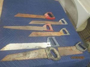 lot 375 image: 7 PVC SAWS