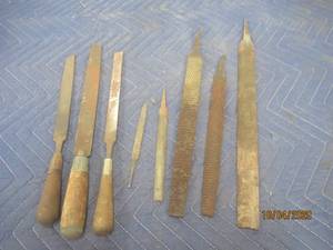 lot 442 image: TOTAL OF 8 CUT HAND FILES&nbsp