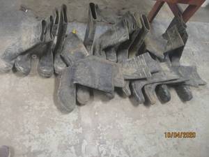 lot 479 image: TOTAL OF 11 PAIR BLACK RUBBER WORK&nbsp BOOTS&nbsp