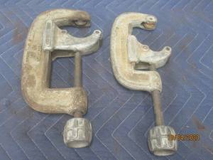lot 485 image: DUO RIDGID TUBING  PIPE CUTTERS&nbsp&nbspNo 30 &amp No 40&nbsp