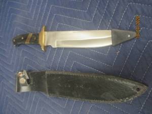 lot 449 image: KNIFE WITH SHEATH&nbsp