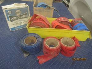lot 518 image: TOTAL OF 10 ROLLS PIPE GUARDS&nbsp