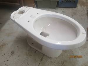lot 594 image: AMERICAN STANDARD TOILET COMMODE ONLY