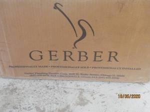 lot 604 image: NEW GERBER TANK AND COVER AQUA SAVER 28-790
