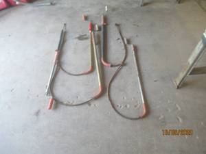 lot 622 image: 5 TOILET AUGERS