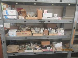 lot 637 image: CONTENTS ON ALL SHELVES. NEW AND USED IN OPEN BOXES