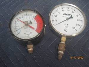 lot 672 image: DUO PRESSURE GAUGE&nbsp
