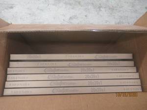 lot 681 image: TOTAL OF 6 GLASFLOSS AIR FILTERS&nbsp&nbsp20X20X1&nbsp
