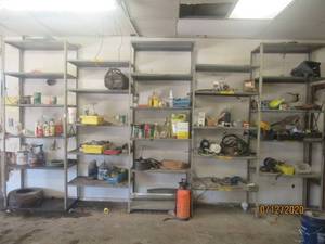 lot 704 image: MISC CONTENTS ON&nbsp SHELVES AS SHOWN&nbsp&nbsp(SHELF NOT INCLUDED )