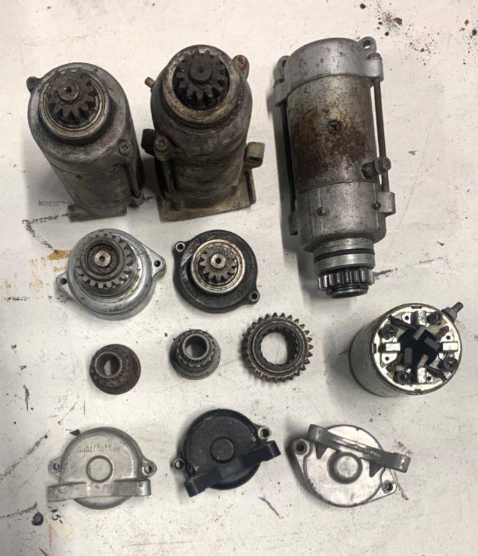 lot 126 image: Motorcycle parts