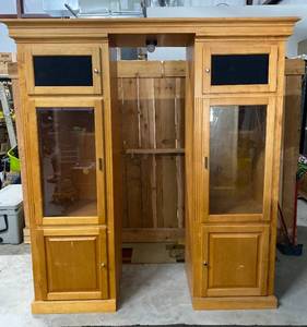 lot 60 image: Lighted Entertainment Center 6L x 7 T