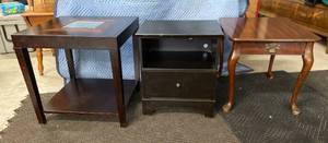 lot 62 image: 3 Side Tables