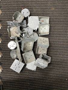 lot 66 image: Crate of Metal Electrical Boxes