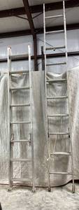 lot 87 image: 2 Extension Ladders