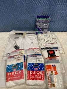 lot 210 image: Mens Shirts, Underwear, T-shirts and bow ties