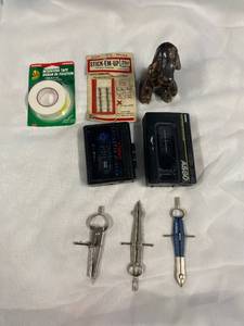 lot 218 image: Walkmans, and compass