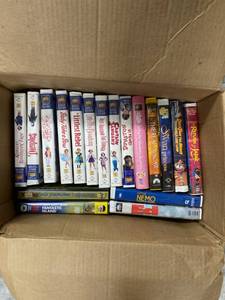 lot 238 image: VHS Movies - See pictures for titles