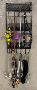 lot 262 image: Assorted Costume Jewelry (black display piece not included)
