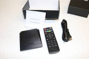 lot 15 image: M96X Media Player w Remote (UNTESTED, missing power cord)