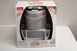 lot 91 image: Diaper Genie Quick Caddy Mini Portable Diaper Pail