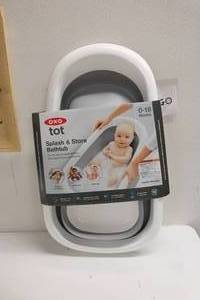 lot 97 image: Tot Splash and Store Baby Tub 0-18mos
