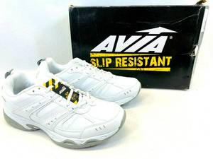 lot 117 image: Avia AVI-Union II Mens Work Shoes Slip Resistant Size 9.5