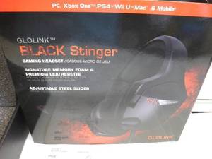 lot 39 image: Black Stinger Gaming Headsets