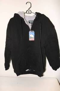 lot 176 image: US Force Black Hoodie Size L w tags